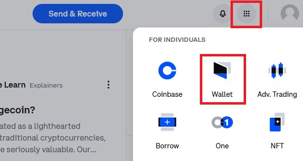 Coinbase wallet