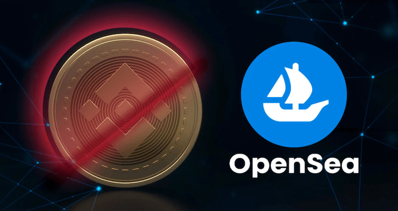 OpenSea and BNB Logo