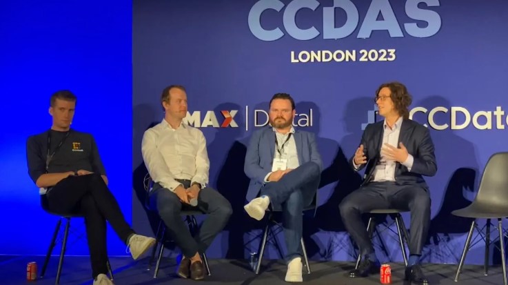 James Tromans, Google Cloud Head Of Web3 Engineering, is the second on the left