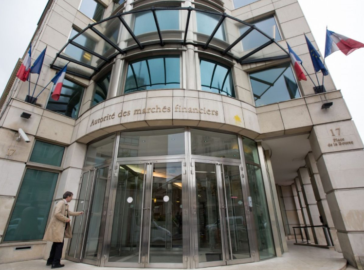 The office building of the French regulatory authority